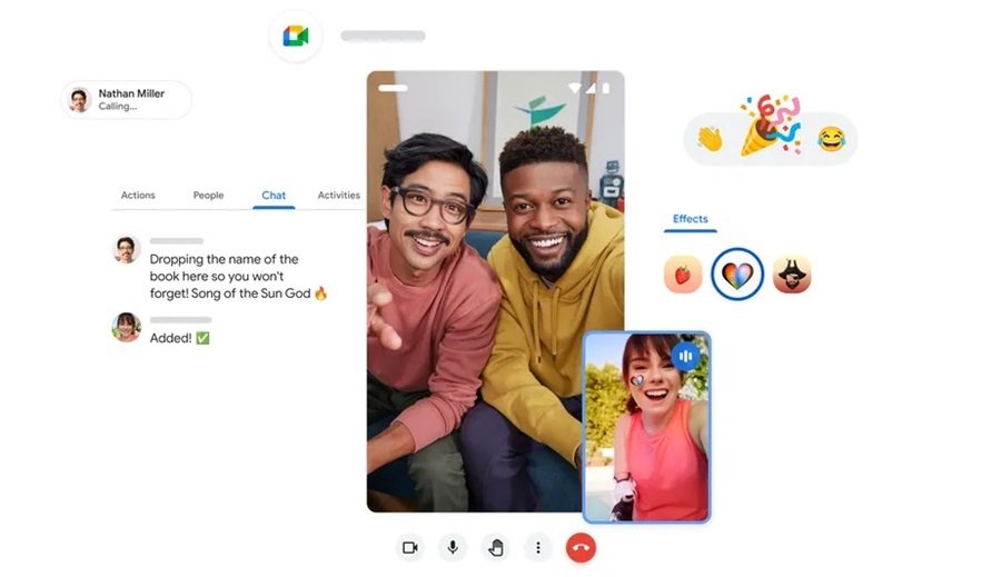 Google Meet New Emoji Feature